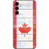Canada Flag Light Wood Galaxy A14 5G Skin